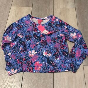 NWT Lilly Pulitzer Girls mini emmaline pullover size L
